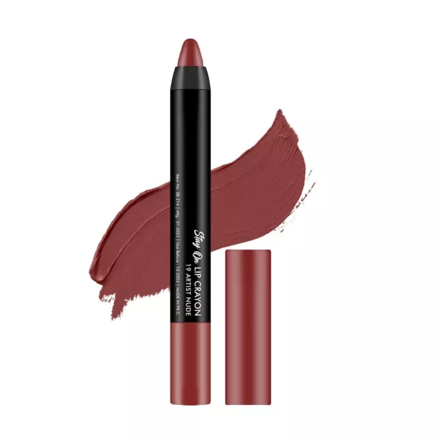Swiss Beauty Matte Long Lasting Crayon Lipstick 3.5g