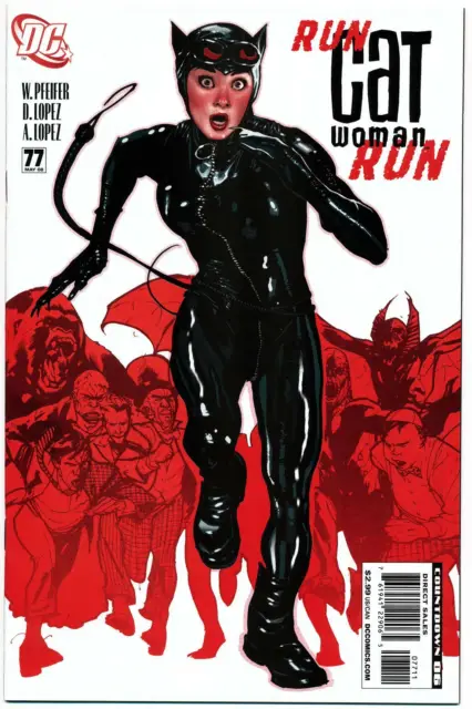 CATWOMAN (Vol. 3) #77 NM, Adam Hughes cover, Batman DC Comics 2008