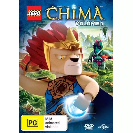 LEGO - Legends Of Chima : Volume 1 (DVD, 2013) PAL Region 2 & 4 (NEW / SEALED)