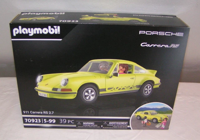Porsche 911 Carrera RS 2.7 Playmobil – Voiture De Sport Mythique Avec Toit Amovible, Dès 5 Ans, Collection PlaymoPourLesGrands