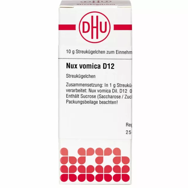 NUX VOMICA D 12 Globuli 10 g PZN01780862