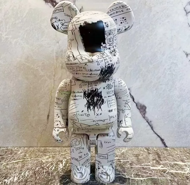 Bearbrick400% Basquet Untitled Graffiti Art Ornament Action Figure Toy Gift Doll