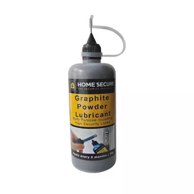 Home Secure™ Graphite Powder Lubricant for High Security Cylinder Locks