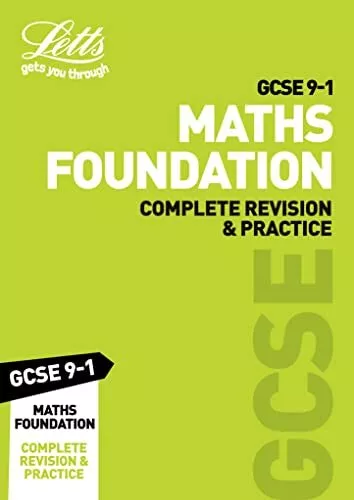 GCSE 9-1 Maths Foundation Complete Revis..., Letts GCSE