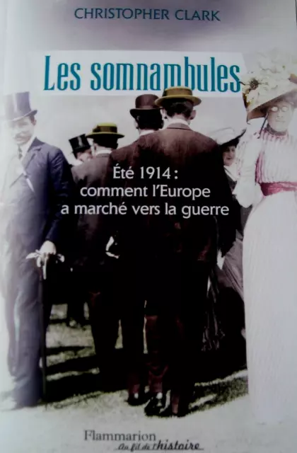 Les Somnambules,été 1914 /Cristopher Clark /FlammarionFil de l'histoire  665 p.