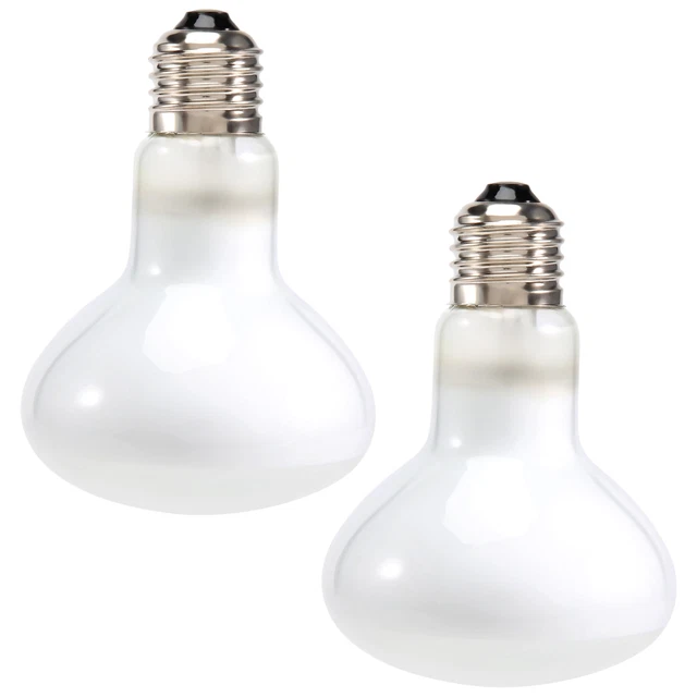 2 Pack Reptile Uvb Uva Heat Lamp Bulb For Reptiles Truly Sun-Like Bright He N8X6