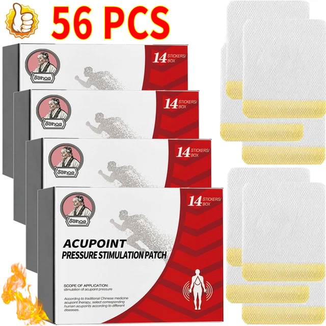 56 PIEZAS Parche de estimulación de presión de punto de acupuntura Huatangxiao GRATIS en el Reino Unido