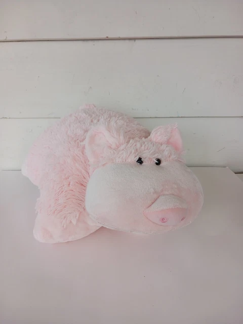 Pillow Pets PALS Pig Plush Stuffed Animal/Pillow  Preowned