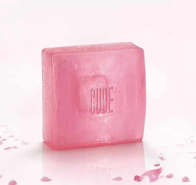 Korean CUBE Skin Trouble Soap Bar 100g Acne Skin Care