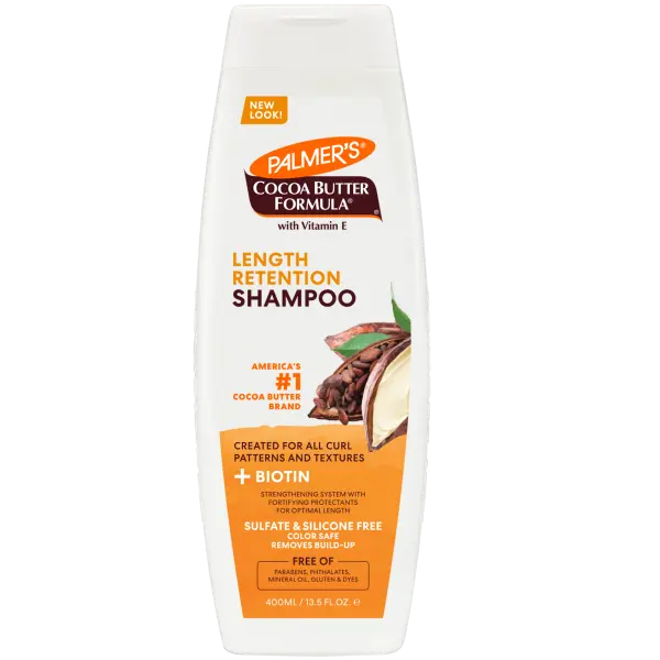 Palmer's Cocoa Butter Formula Length Retention Shampoo with Biotin 400ml