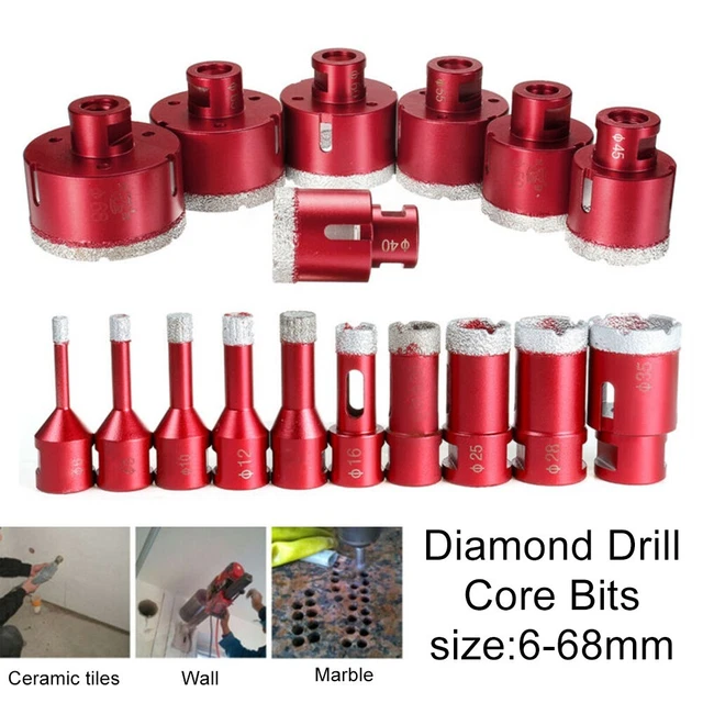 Durable Drill Bit Diamond Bit Saw Tile CutStone Replacement Accessories