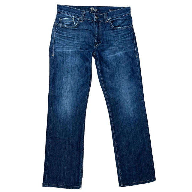 Fidelity | 5011 Relaxed Fit Dark Blue Denim Jeans | Men’s 32