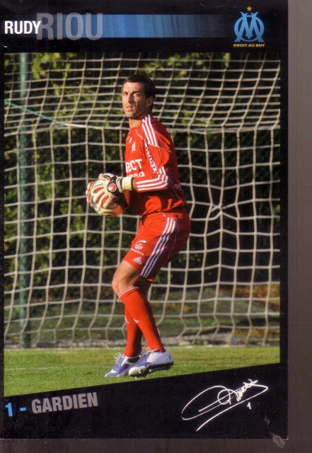 Carte Postale Robert Marquay – OM Marseille – Saison 1997-1998