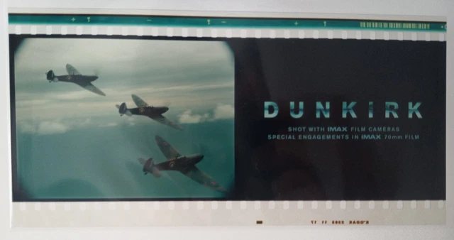 DUNKIRK THE AIR 70mm IMAX Film Strip PicClick UK