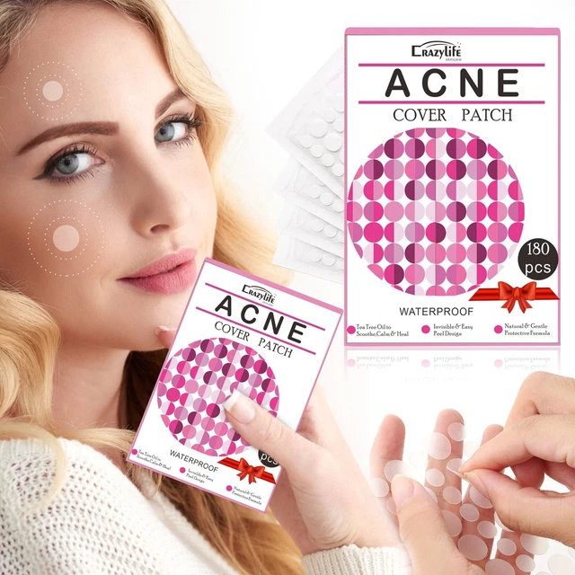 Pegatinas para eliminar el acné con parche de granos máscara facial tratamiento del acné invisible