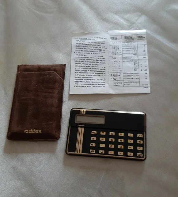 Calculatrice , affichage de 12 chiffres, noir