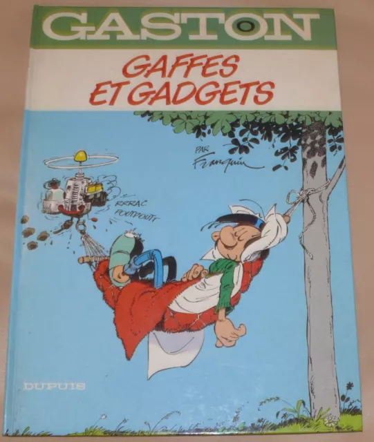 Gaston  -0- / Gaffes et gadgets / EO 1985 / TBE