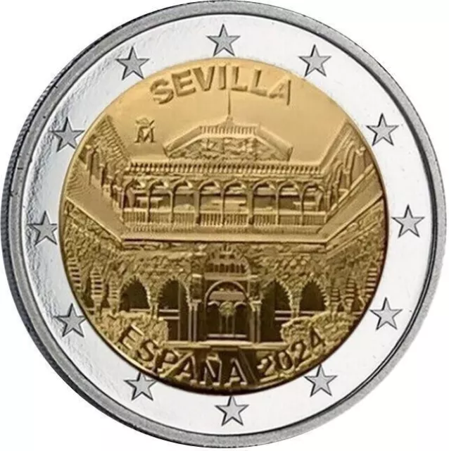 España 2024: Moneda Conmemorativa De 2 Euros - Sevilla. S/C