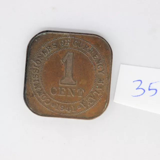 Malaya 1941 cent  (3401754/O35)