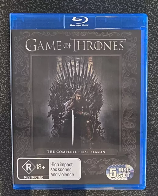 Game Of Thrones : Season 1 (Blu-ray, 2011) Free Postage