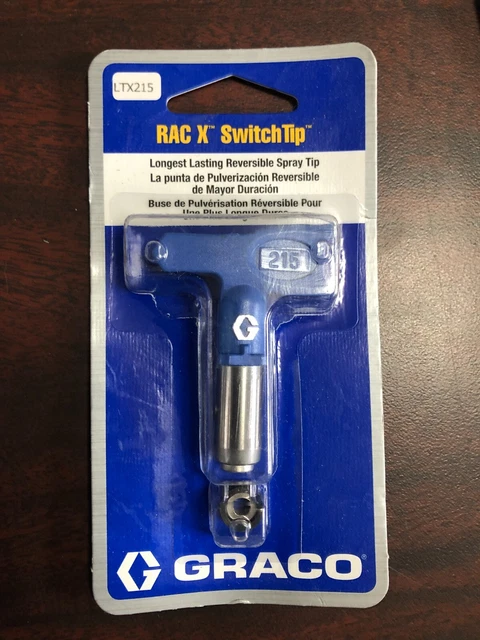 New Graco RAC X SwitchTip Reversible Spray Tip Part# LTX215