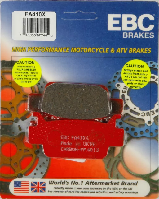 Ebc Brake Pads Part# Fa410X New