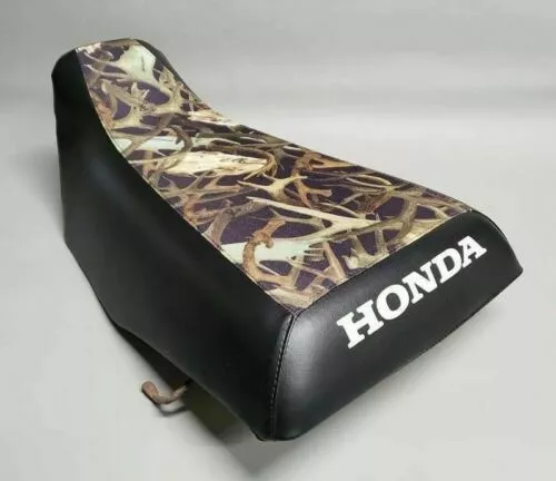 HONDA TRX300 Fourtrax Seat Cover in HORNZ & BLACK or any 2-tone combo (ST)