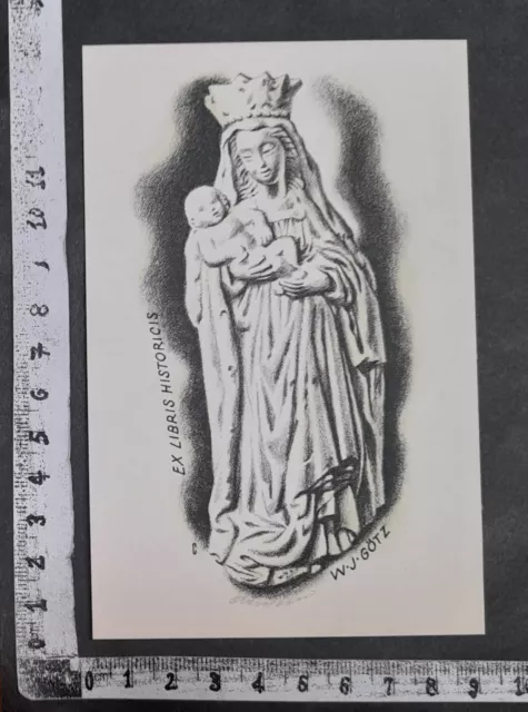 Wunderkammer C Exlibris 660 " Madonna " - * V Cinybulk * - L Color Signed