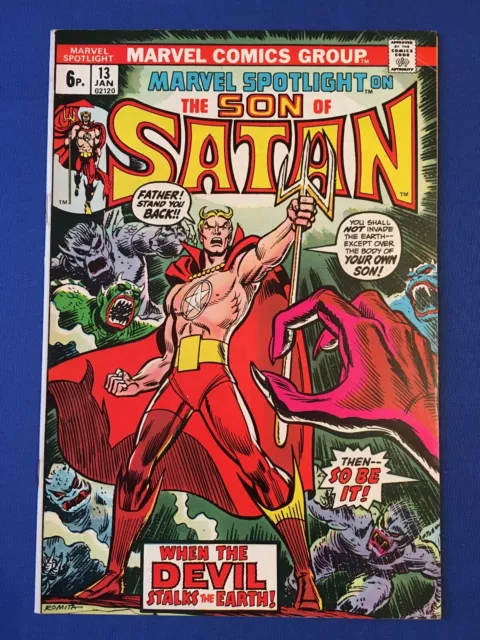 Marvel Spotlight #13 FN/VFN (7.0) MARVEL ( Vol 1 1974) Origin Son of Satan (3)