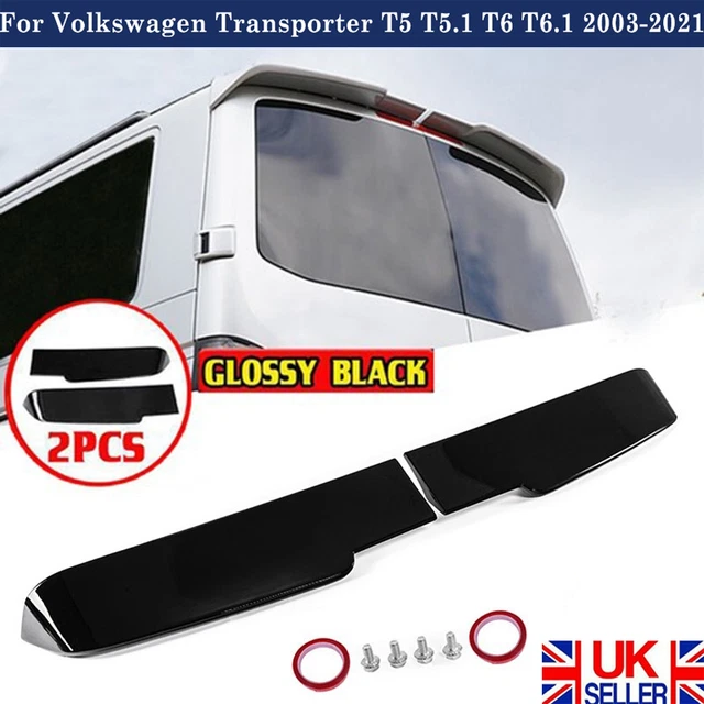 TWIN BARN DOOR Roof Spoiler For Vw Transporter T5 T5.1 T6 2005 2018 Abs TWIN BARN DOOR Roof Spoiler For Vw Transporter T5 T5.1 T6 2005 2018 Abs