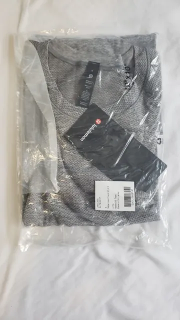 Brand New Lululemon Metal Vent Tech SS 2.0 Shirt Grey