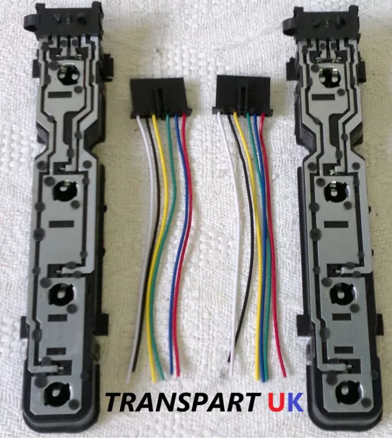 *FORD TRANSIT MK6 MK7  REAR TAIL LIGHT BULB HOLDER WIRING LOOM CONNECTOR PLUG x2