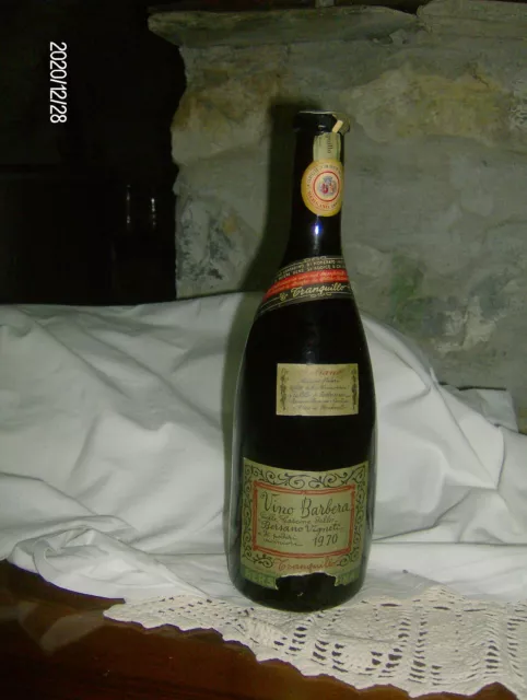 Barbera Bersano- Conti della Cremosina- n.1 bottiglia vintage 1970