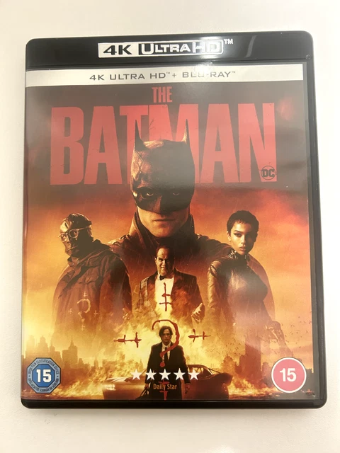 THE BATMAN [15] 4K UHD+Blu-ray - LIKE NEW! £13.20 - PicClick UK