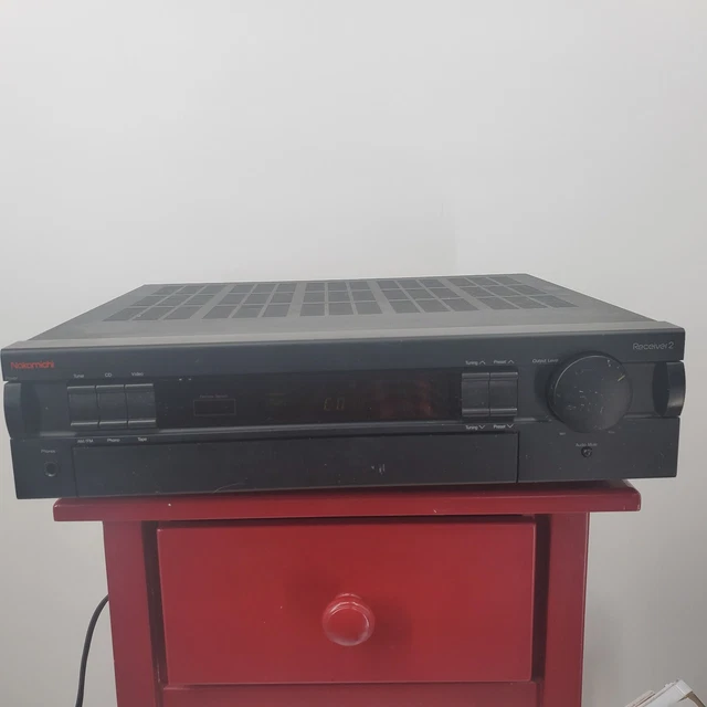 Nakamichi Receiver 2 AM/FM Tuner Amplifier/Amp Receiver