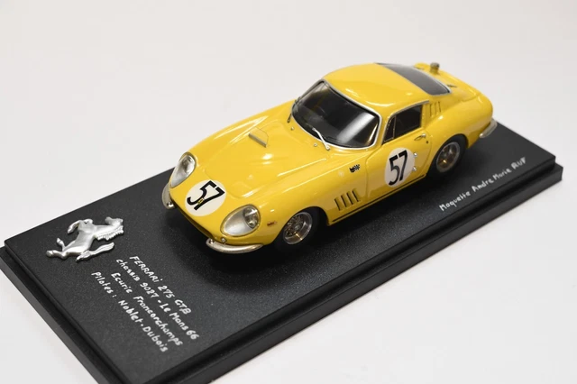 Ferrari 365 Daytona GTS/4 1971 Rouge - AMR (André-Marie Ruf) 1/43 - France