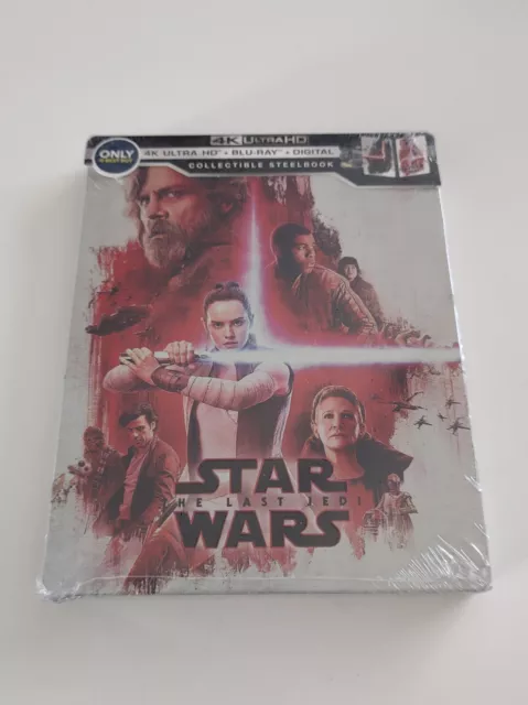 Star Wars: The Last Jedi (Digital + 4K Ultra HD Blu-ray Disc + Blu-ray Disc,...