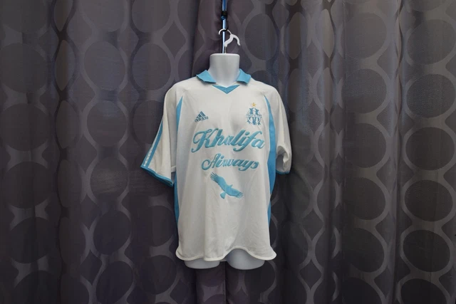 Maillot de football homme OM Domicile Authentic 25/26 Blanc