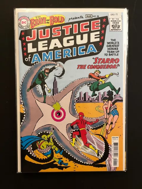Brave and the Bold 28 Facsimile Edition High Grade 9.6 DC Comic Book D92-72