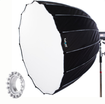 90/120/150cm profondo parabolica Ombrello Softbox soft box con Bowens Speedring Mount 
