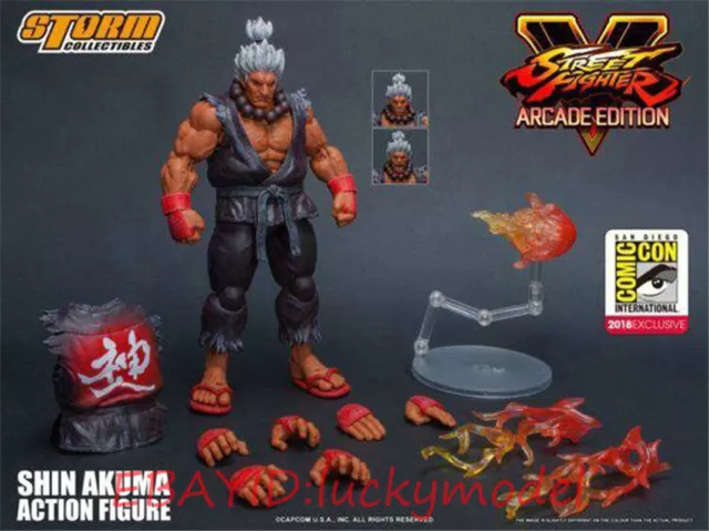 Storm Toys 1/12 Street Fighter V Akuma 6 inch Action Figure In Stock NEW