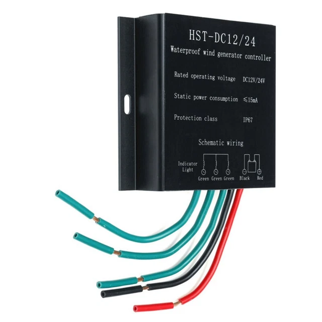 Regulador Impermeable IP67 DC 12V/24V 1000W Controlador Duradero Práctico