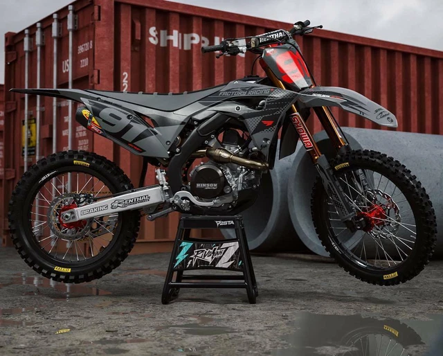 Kit Plastique Honda CRF 250 2019-2021 / CRF 450 2017-2020 - Old Mx - Occasion