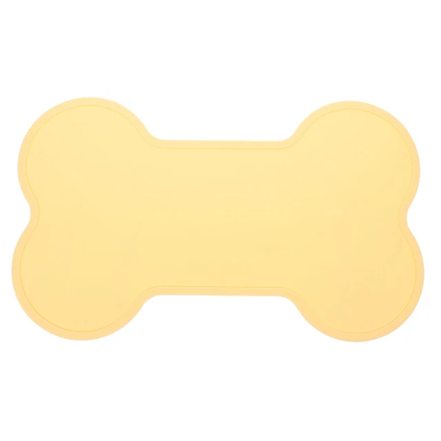 Pet Food Mat Pet Placemat Decorative Tray Accessory Tray Dog Bowl