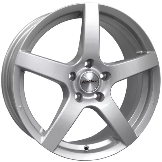 Alloy Wheels 15" Calibre Pace Silver For Citroen C4 [Mk2] 10-18
