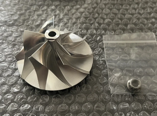 thumbnail image 2 of Billet Compressor Wheel For Dodge Ram 5.9L 6.7L HE351CW HE351VE Turbo – Hdautoworld 2 of 3