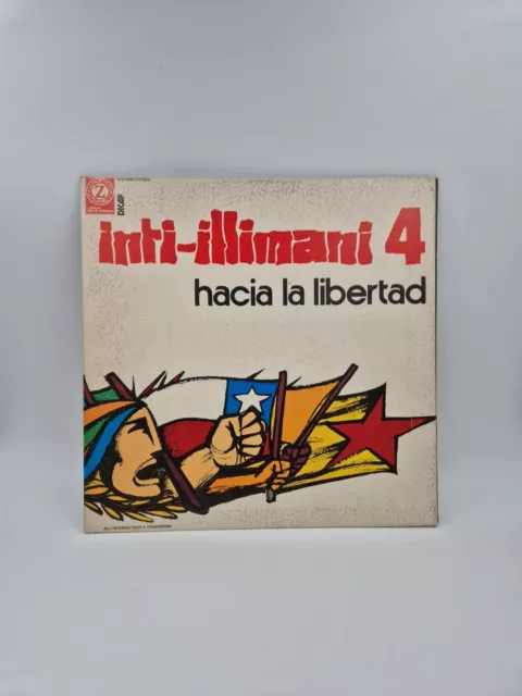 Inti-illimani 4 Hacua La Libertad VPA 8265 Folk Political FLAMENCO MUSIC LP