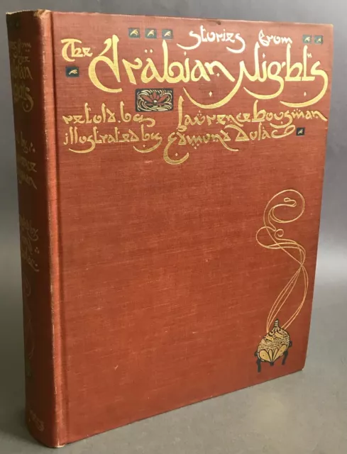 [Edmund Dulac]   1st US Ed.   Stories of the Arabian Nights   Scribner’s   1907