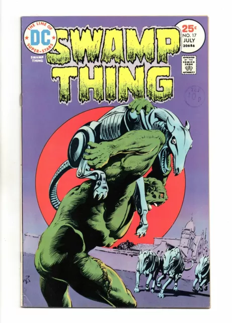 Swamp Thing Vol 1 No 17 Jul 1975 (VFN) DC, Bronze Age (1970 - 1979)