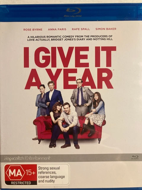 I GIVE IT A YEAR Blu-ray 2013 Rose Byrne Simon Baker